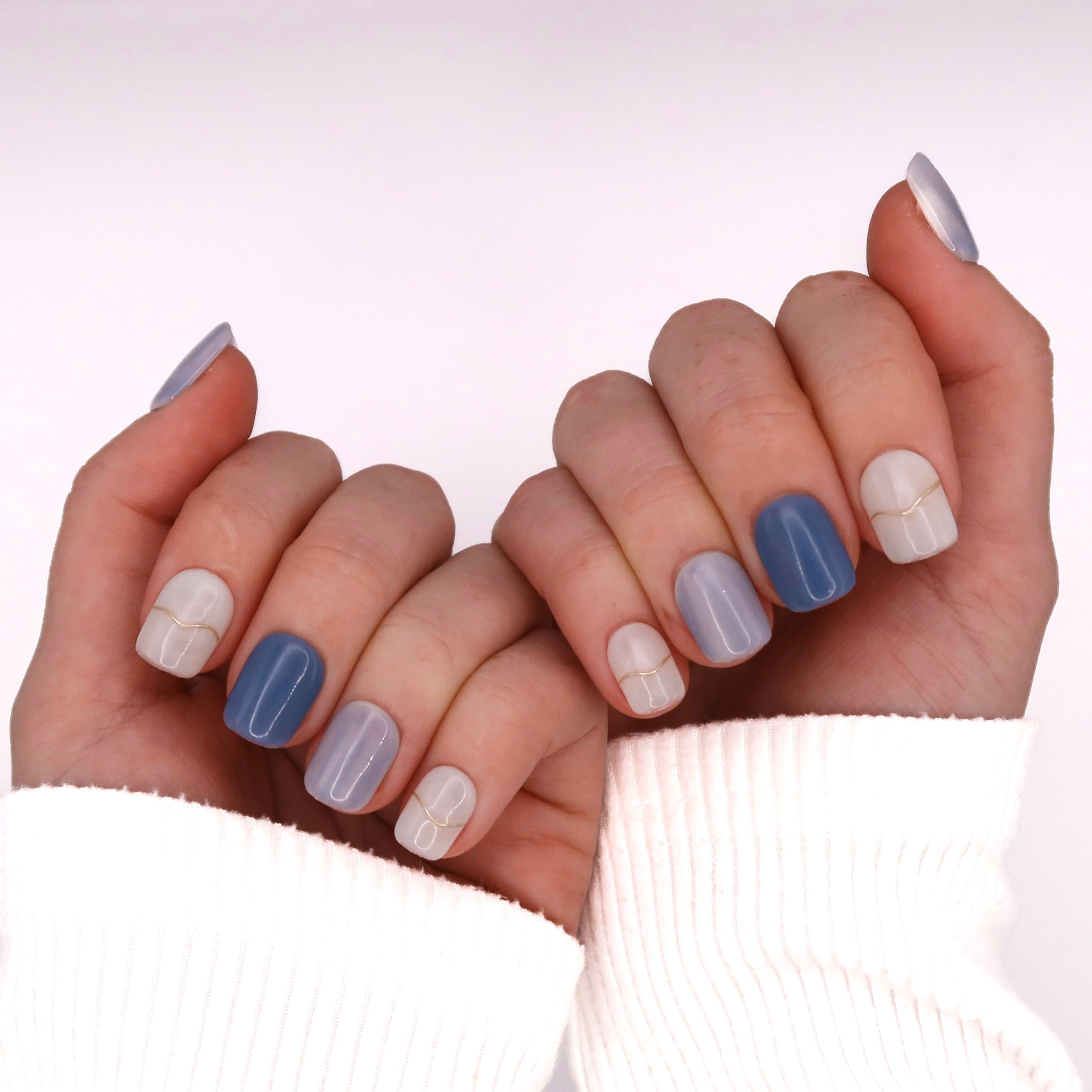 Ocean Breeze | Handmade Press On Nails