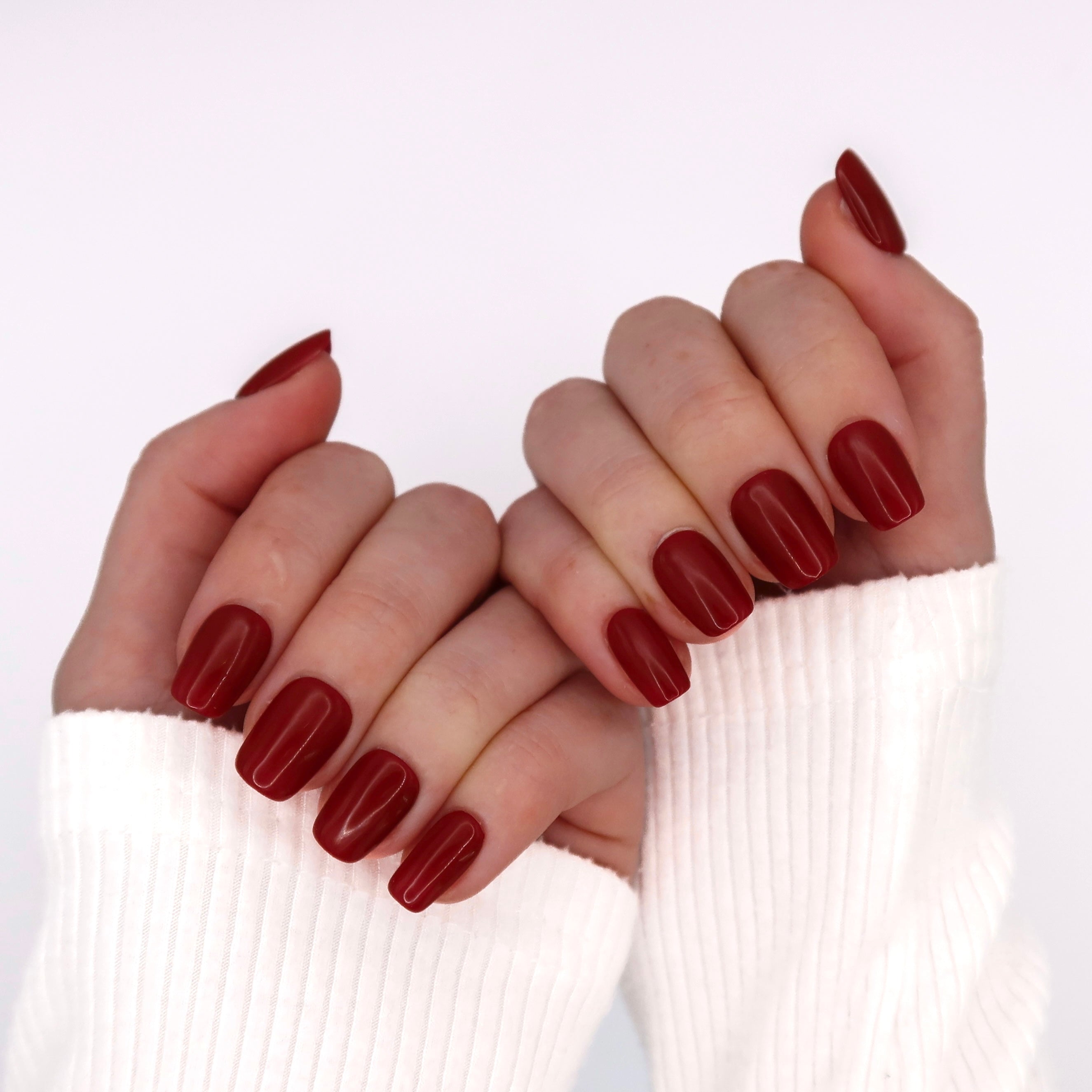 Ruby Romance | Handmade Press On Nails