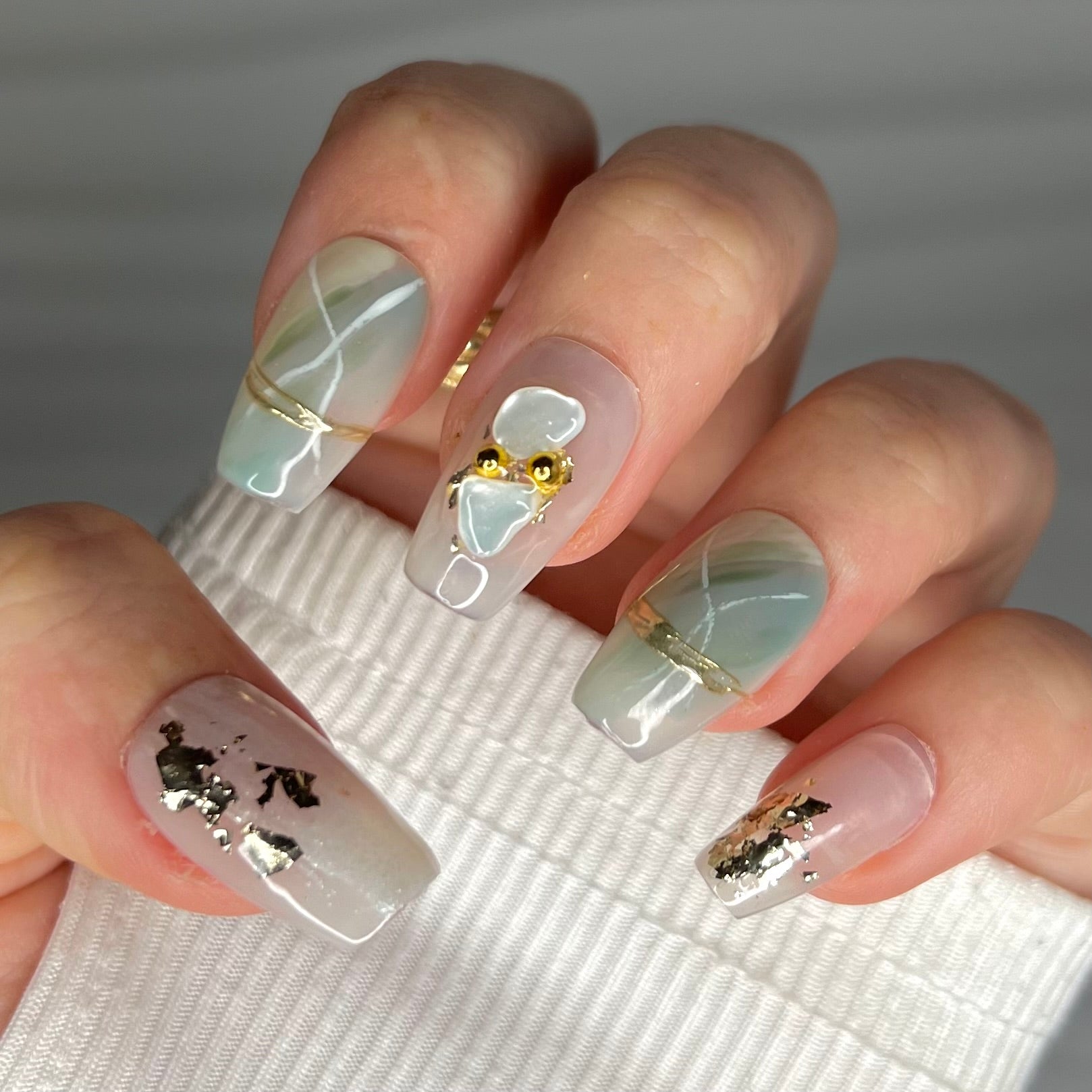 Opaline Dreams | Handmade Press On Nails