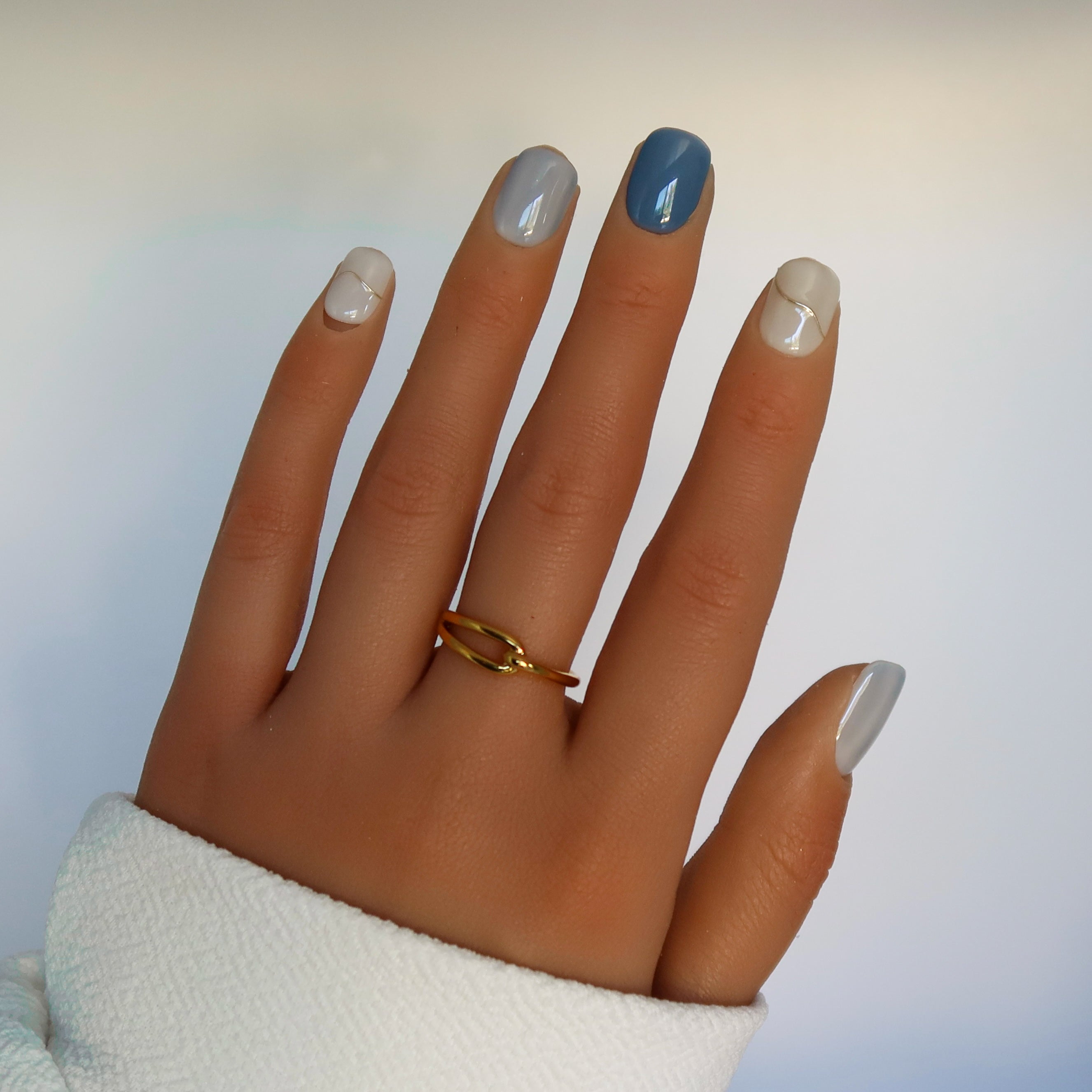 Ocean Breeze | Handmade Press On Nails