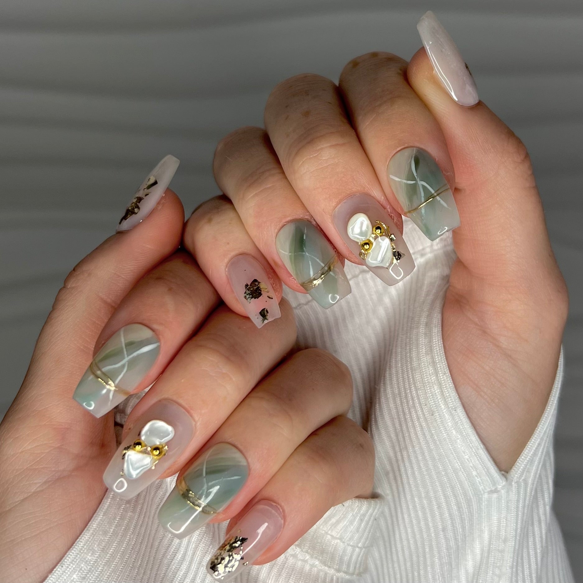 Opaline Dreams | Handmade Press On Nails