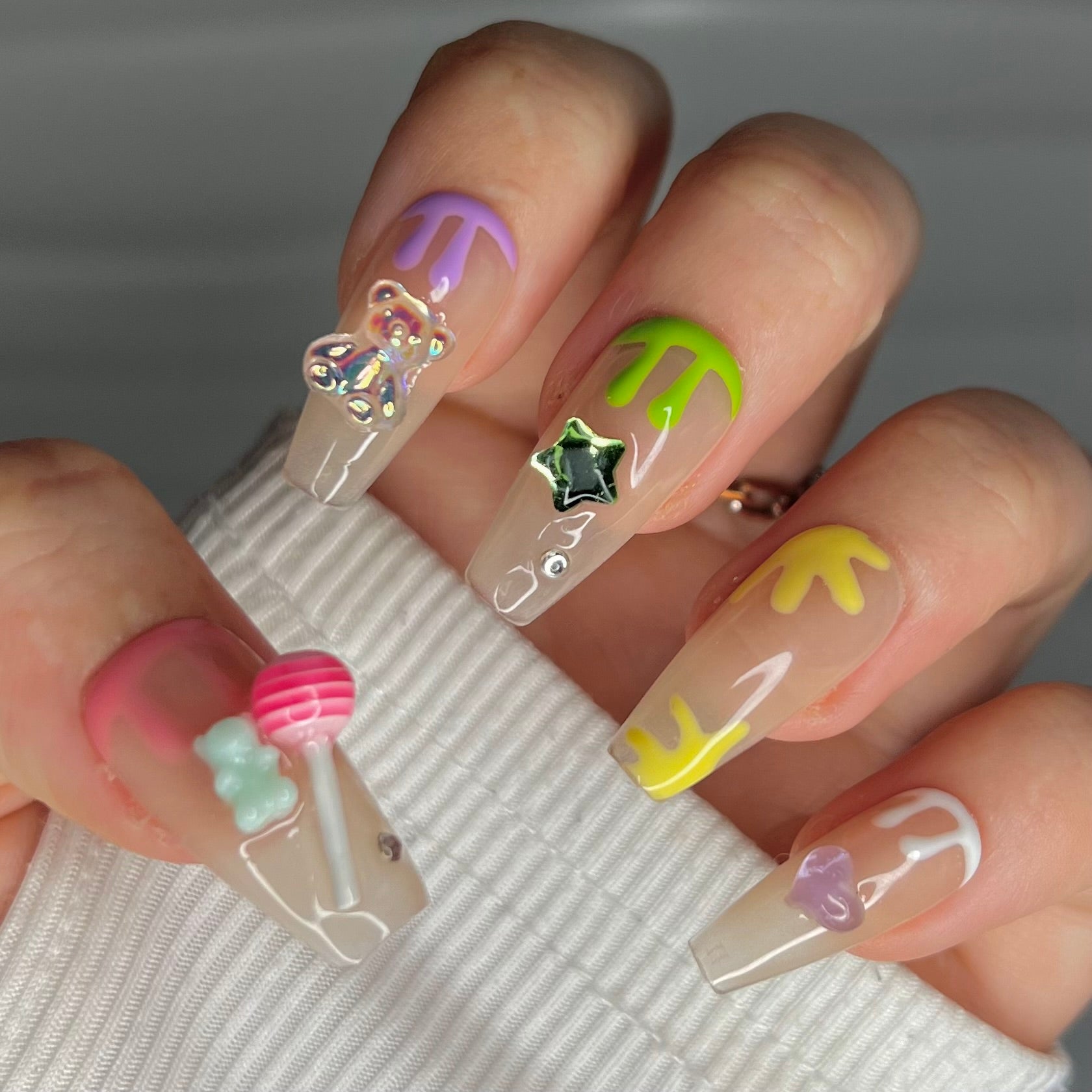 Cosmic Candy | Handmade Press On Nails