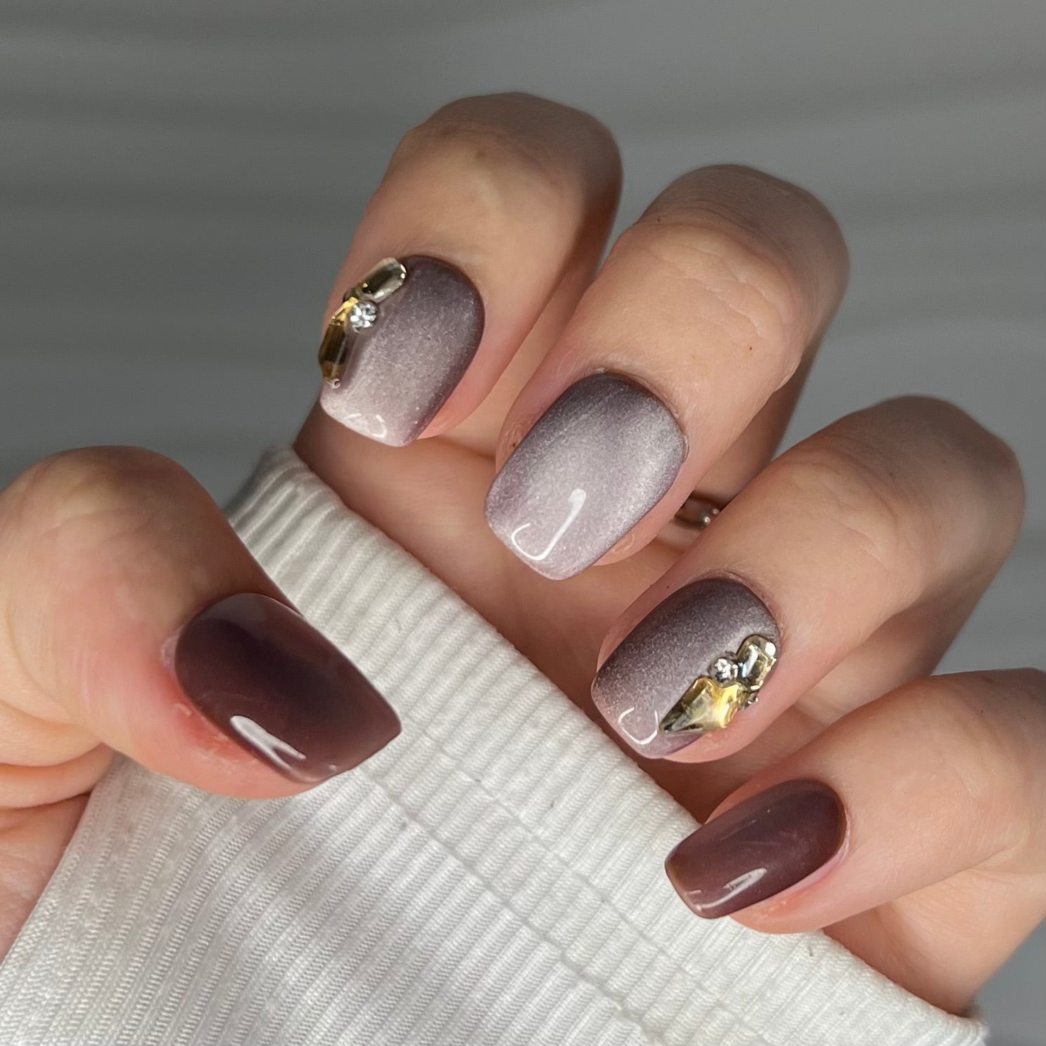 Heavenly Luster | Handmade Press On Nails