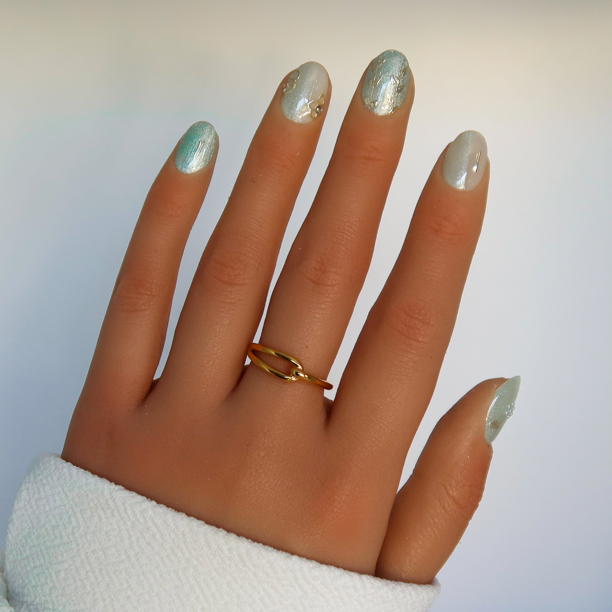 Greek Goddess | Handmade Press On Nails